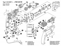 Bosch 0 603 297 542 PSR 420 RE Drill 240 V / GB Spare Parts PSR420RE